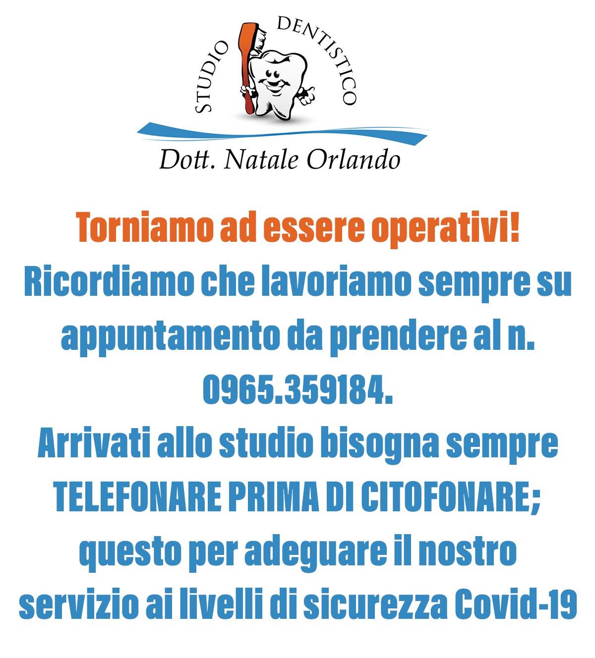 avvertimento coronavirus