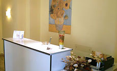 La Reception dello Studio Dentistico Orlando