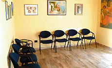 Sala d'attesa dello Studio Dentistico Orlando